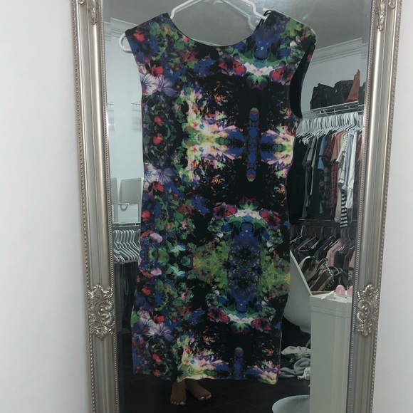 Black paint splattered dress - Picture 1 of 2